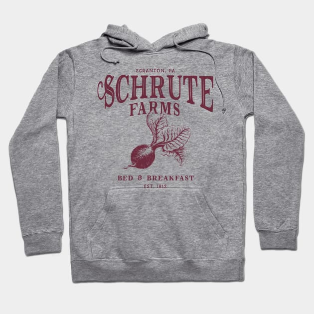 Schrute Farms Hoodie by BrayInk